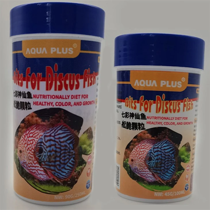 Aqua plus bits discs fish aliments
